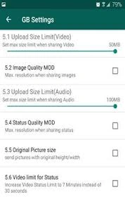 gbwhatsapp Images, Audio